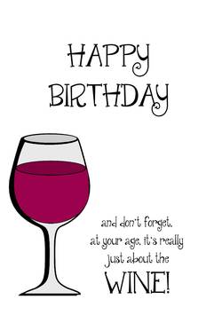 Verwonderlijk verjaardagskaart-wijn-glas-jb17042501v-1 – Wijnhuis Wees EI-61